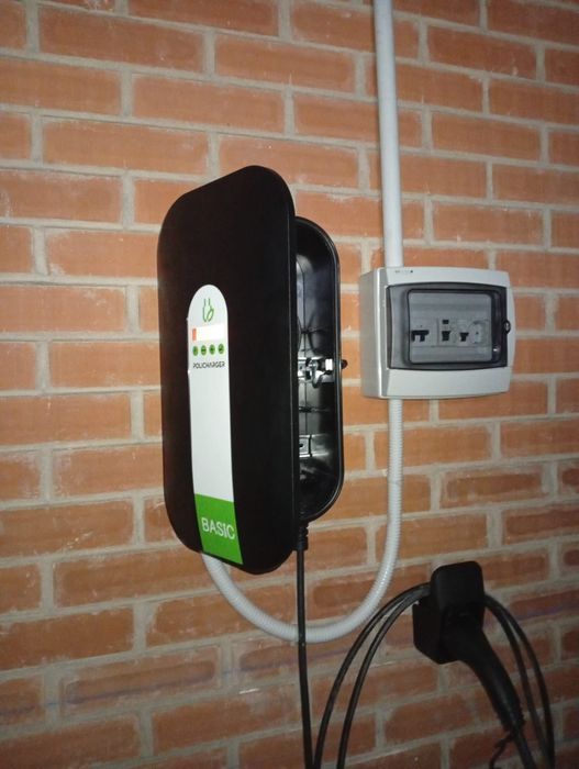 Punto de carga de vehículo eléctrico
